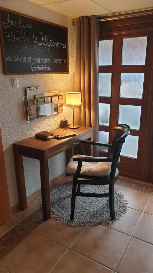 Gaestewohnung Herbsleben エクステリア 写真